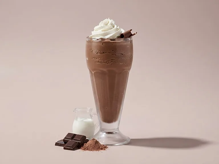 Frozen Hot Chocolate im Glas, Kategorie Cremig